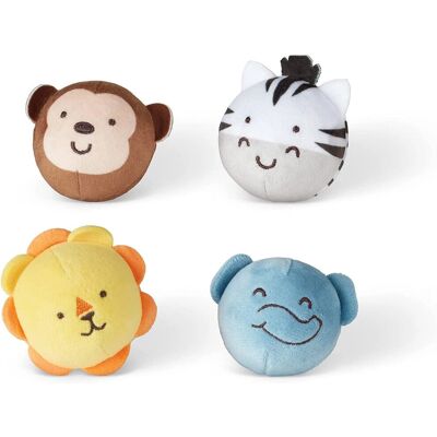 Melissa & Doug 30733 Safari Freunde Weiches Spielzeug Set für Säuglinge & Kleinkinder Melissa & Doug 30733 Safari Freunde Weiches Spielzeug Set für Säuglinge & Kleinkinder