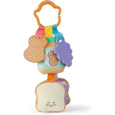 Melissa & Doug Baby Multi-Sensory Peanut Butter & Jam Take-Along Toy - Baby Toy Melissa & Doug Baby Multi-Sensory Peanut Butter & Jam Take-Along Toy - Baby Toy