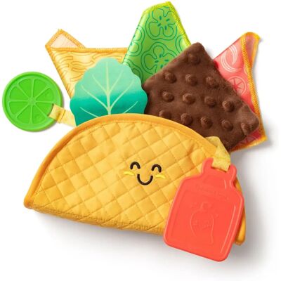 Melissa & Doug Giocattolo sensoriale morbido taco riempimento e versamento - Giocattolo per neonati Melissa & Doug Giocattolo sensoriale morbido taco riempimento e versamento - Giocattolo per neonati
