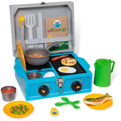 Melissa & Doug - Explore Camp Stove - Camp stove - Playset - Toy Melissa & Doug - Explore Camp Stove - Camp stove - Playset - Toy