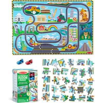 Melissa & Doug Corse del Mondo Puzzle - Monumenti Mondiali Melissa & Doug Corse del Mondo Puzzle - Monumenti Mondiali