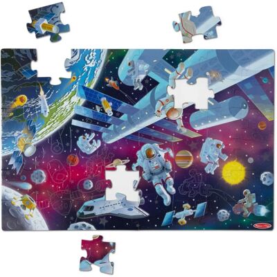 Melissa & Doug Modèle Espace Extérieur Phosphorescent Puzzle - Puzzle Melissa & Doug Modèle Espace Extérieur Phosphorescent Puzzle - Puzzle