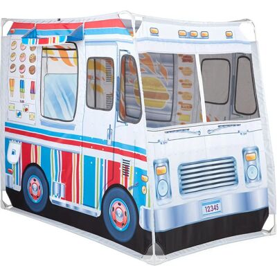 Melissa & Doug Tente Jouet Imbisswagen Multicolore - Tente de Jeu et Rangement Melissa & Doug Tente Jouet Imbisswagen Multicolore - Tente de Jeu et Rangement