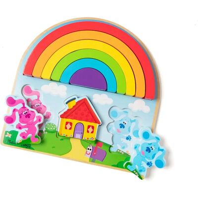 Melissa & Doug Melissa & Doug Blues Clues & You Puzzle Arcobaleno - Puzzle Melissa & Doug Melissa & Doug Blues Clues & You Puzzle Arcobaleno - Puzzle