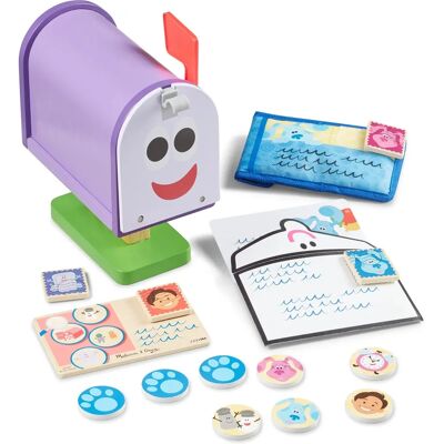 Melissa & Doug - Blue's Clues & You! Wooden Mailbox - Azul - Madera - Set de juego Melissa & Doug - Blue's Clues & You! Wooden Mailbox - Azul - Madera - Set de juego