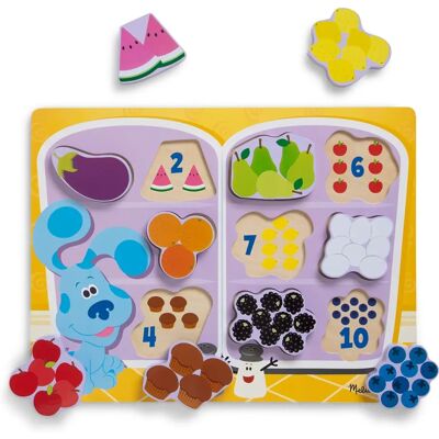 Melissa & Doug Blue's Clues & You Kühlschrank Lebensmittel Puzzle Melissa & Doug Blue's Clues & You Kühlschrank Lebensmittel Puzzle