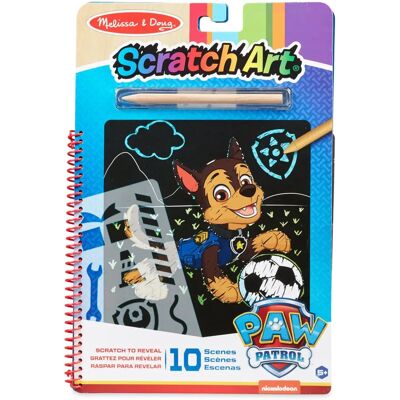 Melissa & Doug Chase Paw Patrol Scratch Art - Portable Creative Activity Melissa & Doug Chase Paw Patrol Scratch Art - Portable Creative Activity