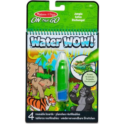 Melissa & Doug Water WOW! Dschungel wiederverwendbares Wasser-Malbuch Melissa & Doug Water WOW! Dschungel wiederverwendbares Wasser-Malbuch