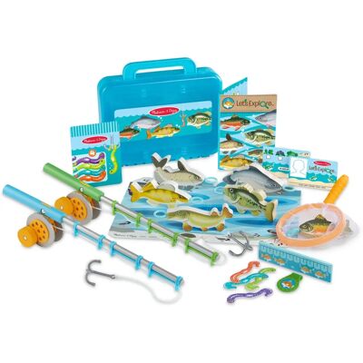 Melissa & Doug - Set de Pêche Explorez - Jeu de 21 Pièces Melissa & Doug - Set de Pêche Explorez - Jeu de 21 Pièces