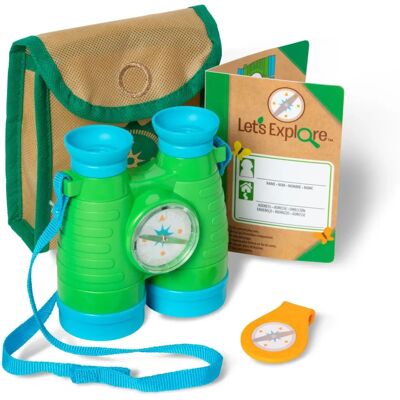 Melissa & Doug Esploriamo Binocolo e Bussola Set di Gioco per Bambini Melissa & Doug Esploriamo Binocolo e Bussola Set di Gioco per Bambini