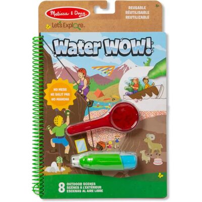 Melissa & Doug Water Wow! Aventure en plein air - Livre de coloriage à l'eau Melissa & Doug Water Wow! Aventure en plein air - Livre de coloriage à l'eau