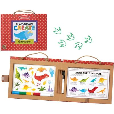 Melissa & Doug Modell 41321 - Wiederverwendbares Zeichen- und Magnetset - Dinosaurier Melissa & Doug Modell 41321 - Wiederverwendbares Zeichen- und Magnetset - Dinosaurier