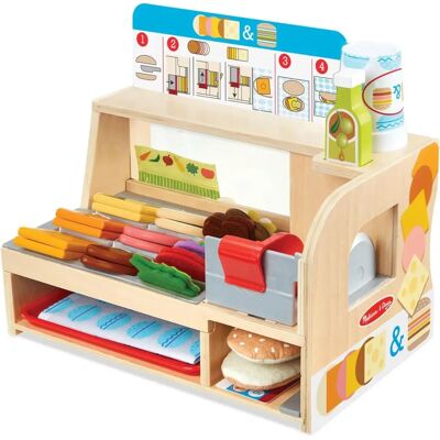 Melissa & Doug Krojenie i Stacking Kanapki Licznik Melissa & Doug Krojenie i Stacking Kanapki Licznik