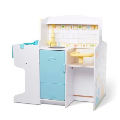 Centro de Juego para Cuidado de Muñecas Blanco - Melissa & Doug Centro de Juego para Cuidado de Muñecas Blanco - Melissa & Doug
