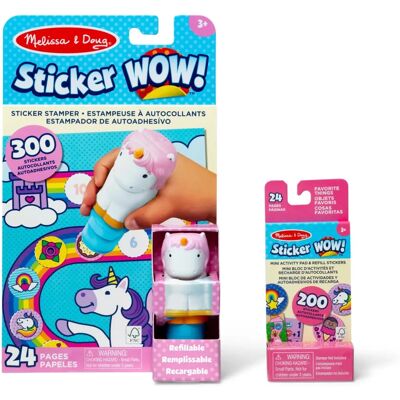 Melissa & Doug - Sticker WOW! Unicorn Bundle - Toy Melissa & Doug - Sticker WOW! Unicorn Bundle - Toy