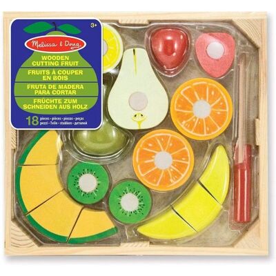 Melissa & Doug - Wooden Cutting Fruit - Toy Melissa & Doug - Wooden Cutting Fruit - Toy