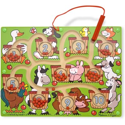 Bacchetta Magnetica Melissa & Doug Labirinto di Numeri - Giochi Educativi Bacchetta Magnetica Melissa & Doug Labirinto di Numeri - Giochi Educativi