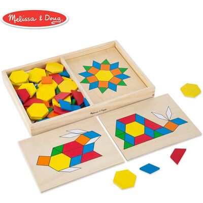 Melissa & Doug - 96113 Pattern Classic - 120 Shapes Melissa & Doug - 96113 Pattern Classic - 120 Shapes