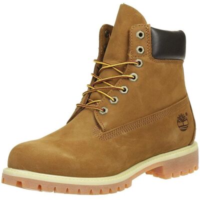 Timberland 6 pouces Premium - Bottes - Nubuck Rouille (72066) - Publicité Timberland 6 pouces Premium - Bottes - Nubuck Rouille (72066) - Publicité