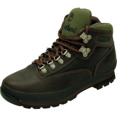 Timberland dla mężczyzn Brązowe skórzane Euro Hiker casual buty - Buty Timberland dla mężczyzn Brązowe skórzane Euro Hiker casual buty - Buty