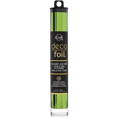 Thermoweb Deco Folie - Lentegroen - 3D Kunst - Deco Folie Thermoweb Deco Folie - Lentegroen - 3D Kunst - Deco Folie