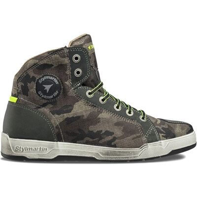 Zapatos de motocicleta impermeables Stylmartin Raptor Evo - Verde Marrón - 39 Zapatos de motocicleta impermeables Stylmartin Raptor Evo - Verde Marrón - 39