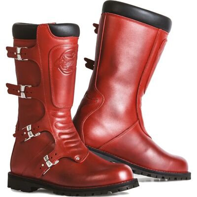 Botas de moto Stylmartin Continental - Rojo - 38 Botas de moto Stylmartin Continental - Rojo - 38