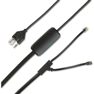 Adaptateur de Câble pour Casque Téléphonique Plantronics APV-63 - Contrôle d'appel - Publicité Adaptateur de Câble pour Casque Téléphonique Plantronics APV-63 - Contrôle d'appel - Publicité
