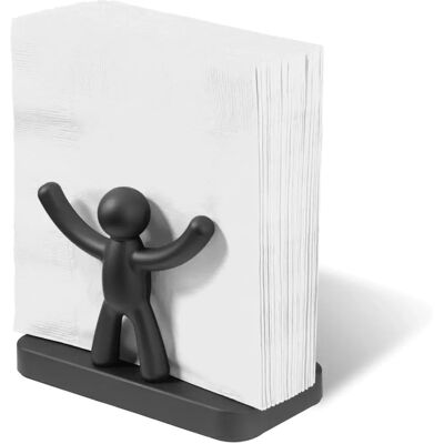 Umbra Buddy Black Napkin Holder - Napkin Holder Umbra Buddy Black Napkin Holder - Napkin Holder