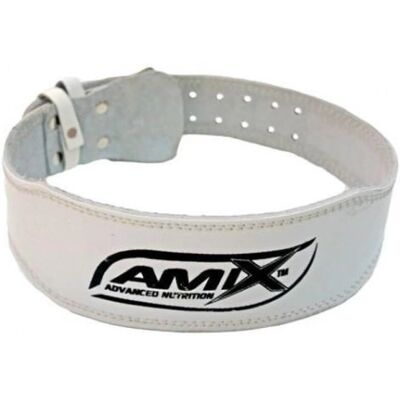 Amix Nutrition Leder Weiß Gewichthebergürtel - Gewichthebergürtel Amix Nutrition Leder Weiß Gewichthebergürtel - Gewichthebergürtel
