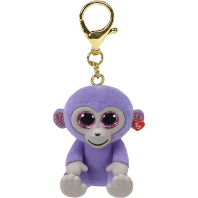 Ty Mini Boo Grape Key Clip Ty Mini Boo Grape Key Clip