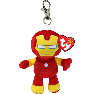 Ty Ty Kulcskarikás Marvel Iron Man puha plüssből - Kulcstartó Ty Ty Kulcskarikás Marvel Iron Man puha plüssből - Kulcstartó