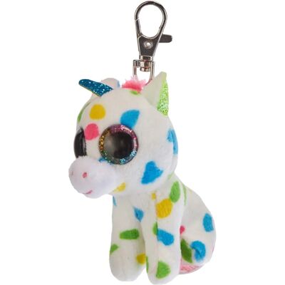 Ty Beanie Boo Harmonie Einhorn Schlüsselanhänger Weiß - Schlüsselring Ty Beanie Boo Harmonie Einhorn Schlüsselanhänger Weiß - Schlüsselring
