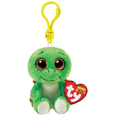 TY Turbo Tortue Peluche Porte-clés - Collection 12cm - Publicité TY Turbo Tortue Peluche Porte-clés - Collection 12cm - Publicité