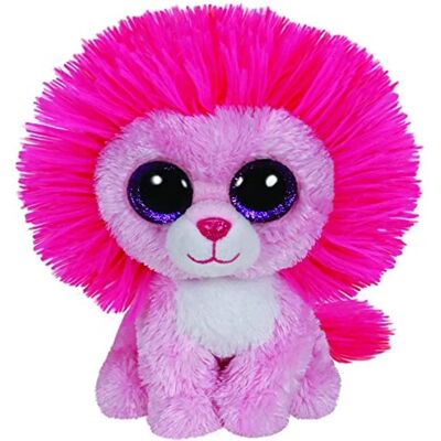 Peluches TY Beanie Boo - Fluffy le lion rose - Publicité Peluches TY Beanie Boo - Fluffy le lion rose - Publicité