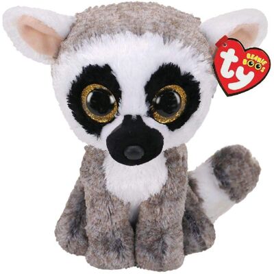 TY Linus Lemur Medium - Peluche Doux - 24 cm - Publicité TY Linus Lemur Medium - Peluche Doux - 24 cm - Publicité