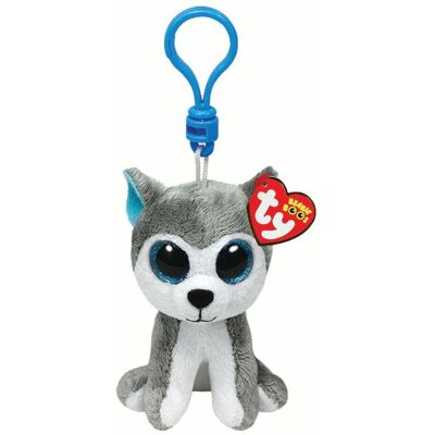 Portachiavi Beanie Boo Husky di Ty - Peluche morbida - 10 cm - Dai 3 anni Portachiavi Beanie Boo Husky di Ty - Peluche morbida - 10 cm - Dai 3 anni