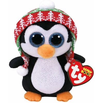 Peluches Ty Penelope Pingouin - Collection Beanie Boo - Publicité Peluches Ty Penelope Pingouin - Collection Beanie Boo - Publicité