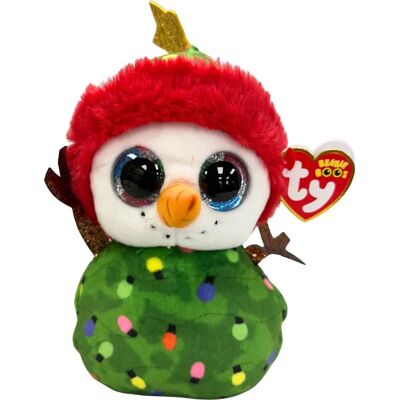 TY Garland Schneemann Beanie Boo - 2023 Weihnachtskollektion - Plüschtier 15cm TY Garland Schneemann Beanie Boo - 2023 Weihnachtskollektion - Plüschtier 15cm