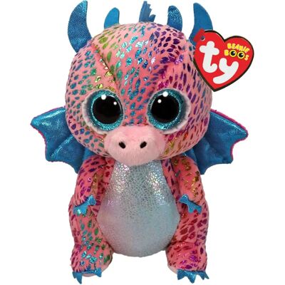 Ty Flint Dragon Beanie Boo - Soft Plush Toy - Collectible Ty Flint Dragon Beanie Boo - Soft Plush Toy - Collectible