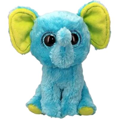 Ty Beanie Boo Trunkles Kék Elefánt Plüss - 15cm Ty Beanie Boo Trunkles Kék Elefánt Plüss - 15cm