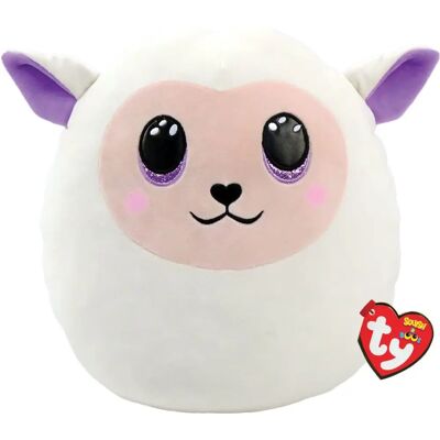 Ty Squish a Boo - Agneau Fluffy 35cm - Publicité Ty Squish a Boo - Agneau Fluffy 35cm - Publicité