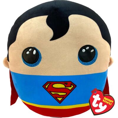 TY Superman Squish-A-Boo 14" Beanie Plush - Beanie Plush Toy with Superman TY Superman Squish-A-Boo 14" Beanie Plush - Beanie Plush Toy with Superman