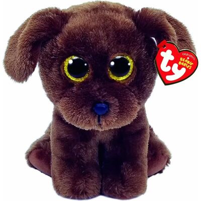 Ty Nuzzle Labrador en peluche marron - Jouet - Publicité Ty Nuzzle Labrador en peluche marron - Jouet - Publicité
