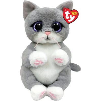 Ty Morgan Gatto Grigio Beanie Bellies 6" - Peluche Ty Morgan Gatto Grigio Beanie Bellies 6" - Peluche