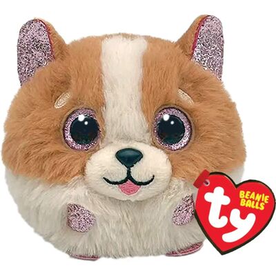 Ty Tanner Ball de Chien - Jouet en peluche, Doux - Publicité Ty Tanner Ball de Chien - Jouet en peluche, Doux - Publicité