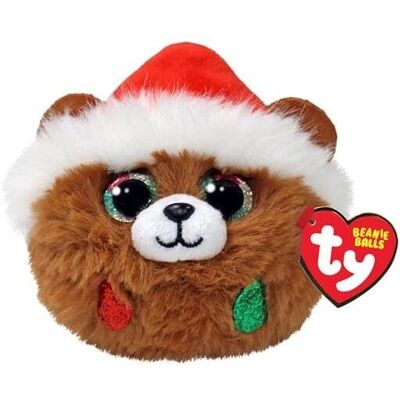 Ty Beanie Ty Teeny Puffies Ours de Noël Pudding - Peluche d'Ours de Noël - Publicité Ty Beanie Ty Teeny Puffies Ours de Noël Pudding - Peluche d'Ours de Noël - Publicité