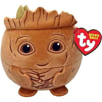 Ty Marvel Groot Beanie Ball - Peluche - Publicité Ty Marvel Groot Beanie Ball - Peluche - Publicité
