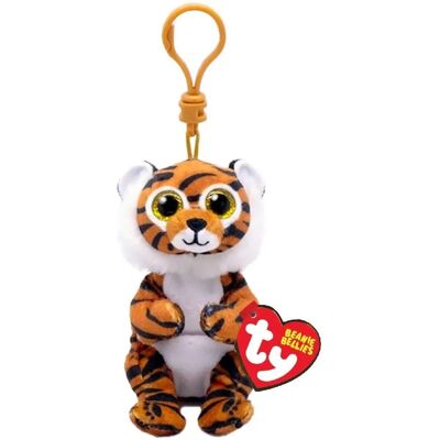 Clé de fixation TY Clawdia Tiger - Anneau en peluche - Publicité Clé de fixation TY Clawdia Tiger - Anneau en peluche - Publicité
