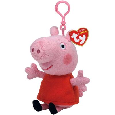 PEPPA PIG - KEYCHAIN - Ty Beanie - Keychain PEPPA PIG - KEYCHAIN - Ty Beanie - Keychain